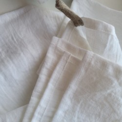 Ręcznik lniany  - biały...