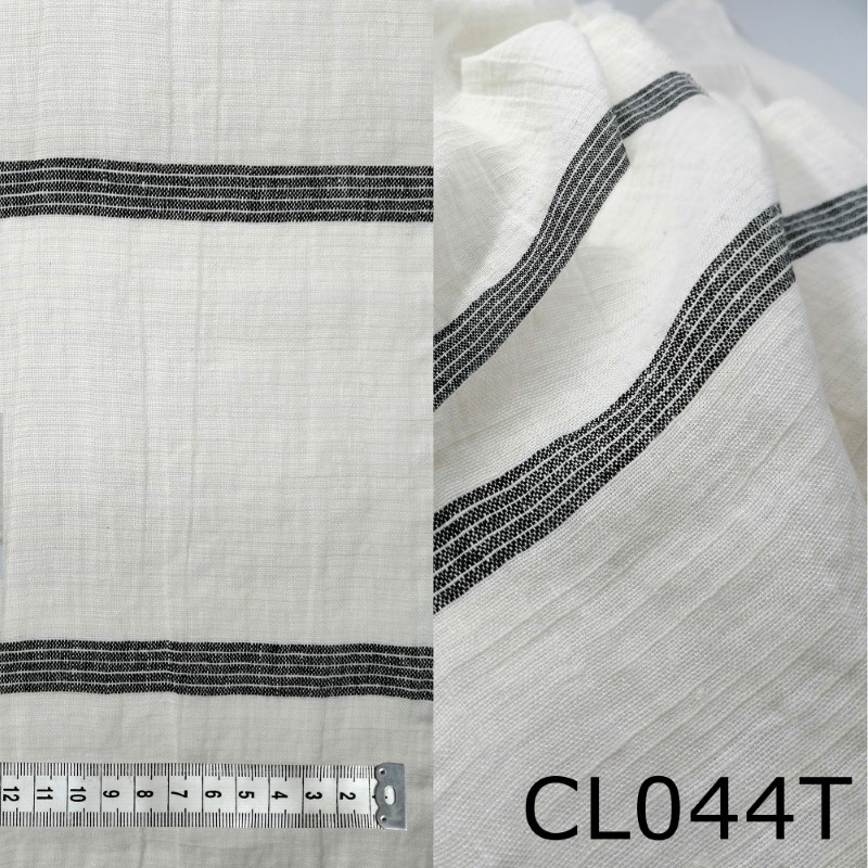 Tkaniny Lniane LL i CL - desenie , pasy